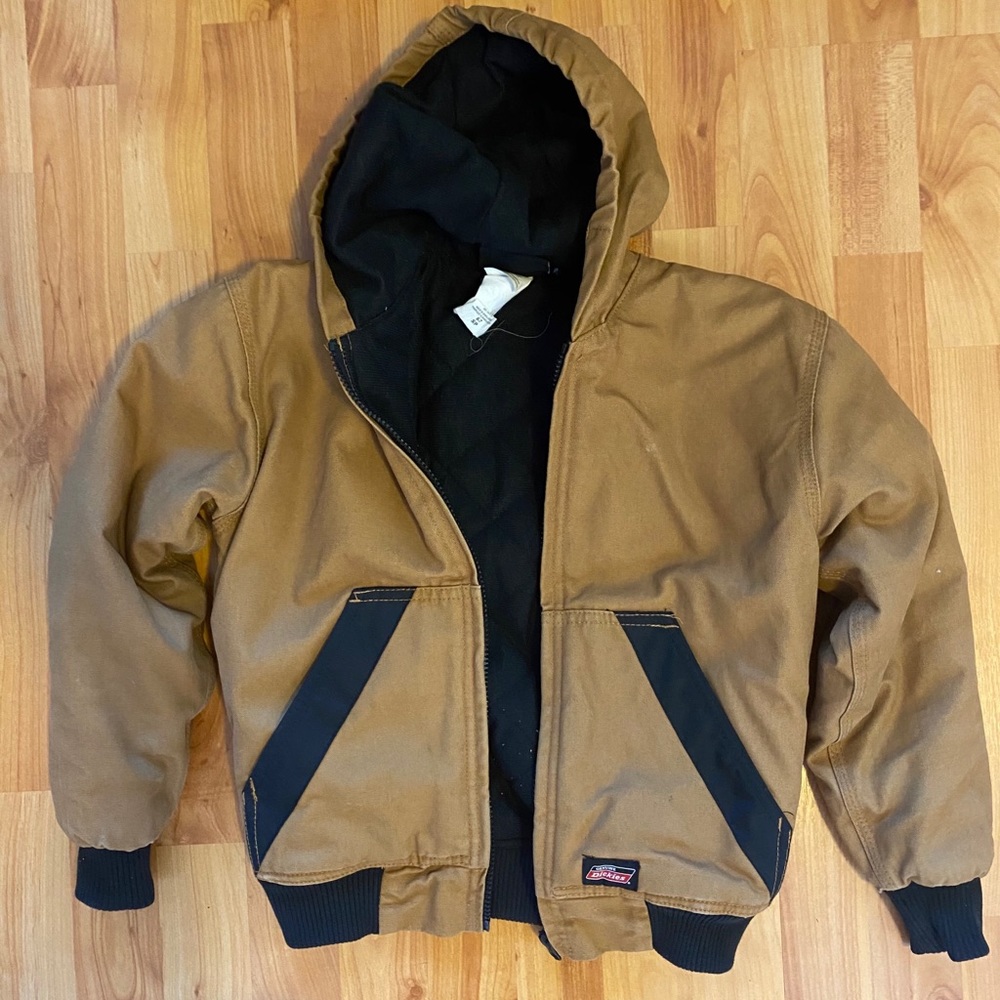 Boys Brown Dickie’s coat only wore 4 times